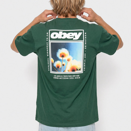 Obey Ανδρική κοντομάνικη μπλούζα Stronger Together Tee
